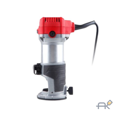 Фрезер кромочный WORTEX MM 5013-1 E в кор. + аксессуары (710 Вт. цанги 6 и 8 мм. 10000-30000 об/мин. регул. об.) (MM50131E02618)